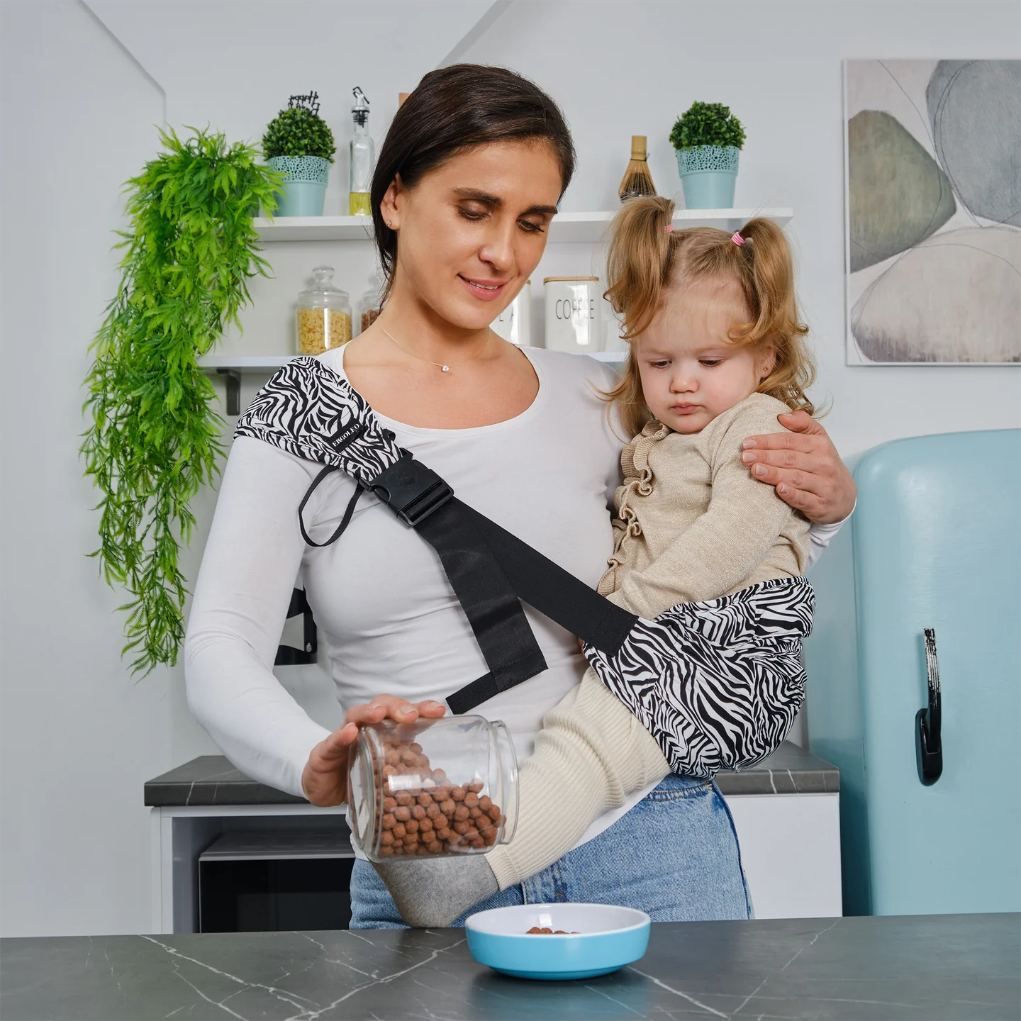 ERGOLEO – Porte-bébé ergonomique et léger